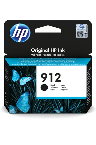 HP 3YL80AE Black Mürekkep Kartuş (912) ürün görseli 1