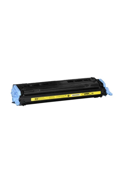 HP 124A-Q6002A Sarı Orijinal Toner - Resim 2