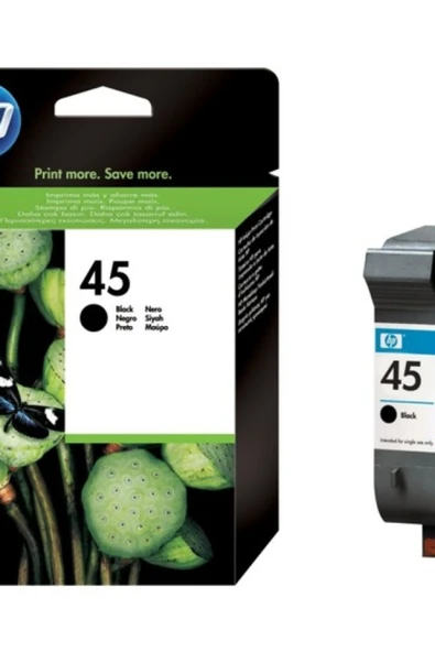 HP 45 Black Siyah 42ML 51645AA 2Lİ Paket Kartuş CC625A ürün görseli 1