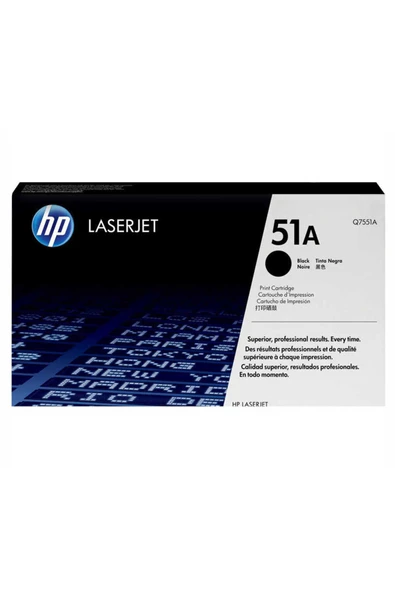 HP 51A-Q7551A Orijinal Toner - Resim 2