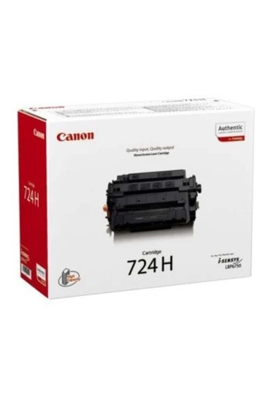 Canon CRG-724H (3482B002) Siyah  Toner Yüksek Kapasite - LBP6750 ürün görseli 1