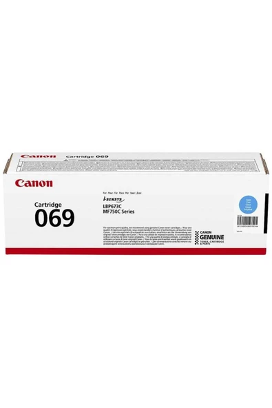 Canon CRG-069/5093C002 Mavi Orijinal Toner ürün görseli 1