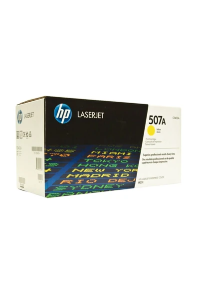 HP Ce402a (507a) Sarı Orjinal Toner-m551/m575 ürün görseli 1