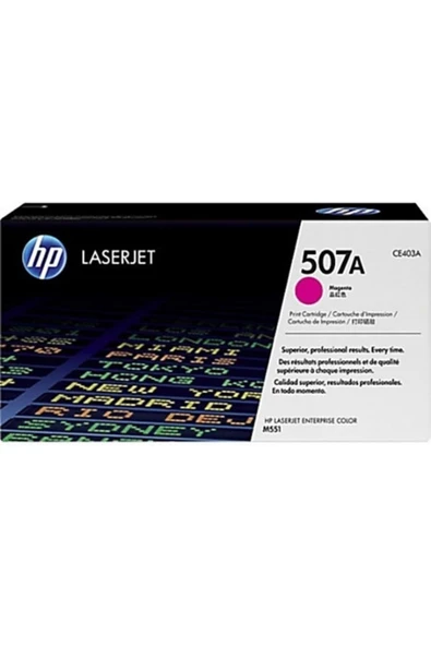 HP 507a Magenta Kırmızı 6.000 Kapasiteli Sayfa Toner Ce403a ürün görseli 1