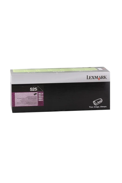 Lexmark 52d5000 (525) 6.000 Sayfa Black Siyah Toner Ms710-711-810-811-812 ürün görseli 1