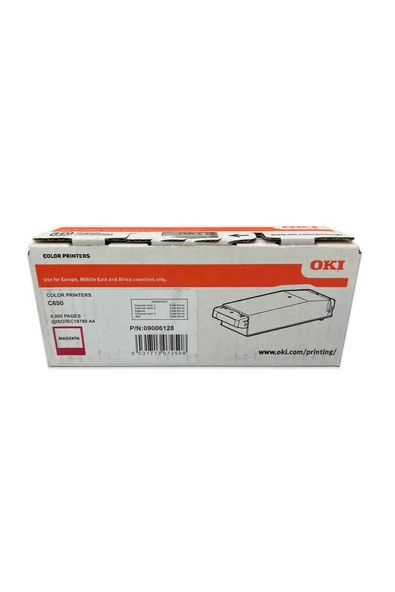Oki OKI C650-09006128 Kırmızı Toner ürün görseli 1