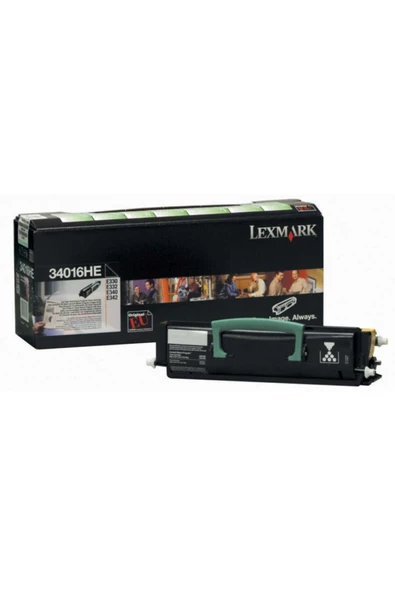Lexmark E330-34016he Orjinal Toner Yüksek Kapasiteli - Resim 2