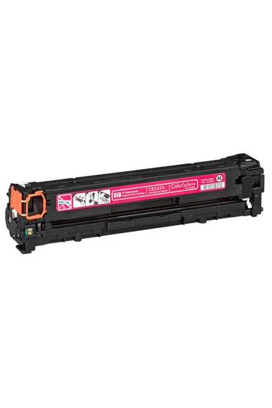 HP 125A-CB543A Kırmızı Orijinal Toner - Resim 2