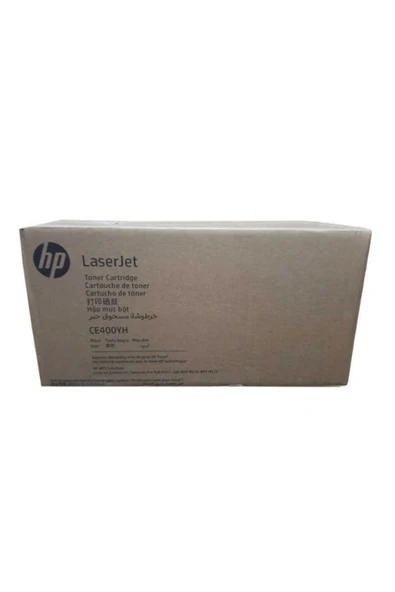 HP 507A-CE400YH Siyah  Toner Yüksek Kapasiteli ürün görseli 1