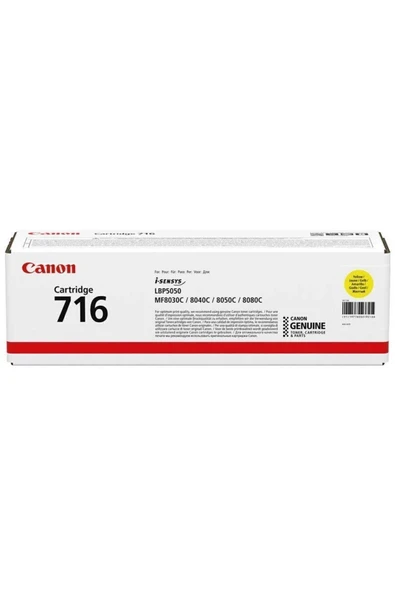 Canon Crg-716/1977b002 Sarı Orijinal Toner ürün görseli 1