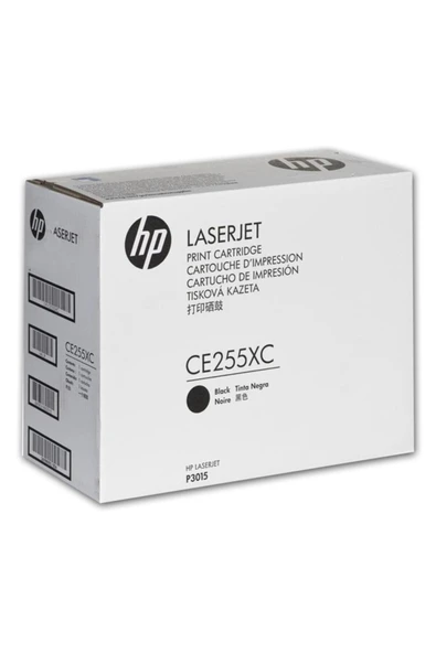 HP 55x-ce255xc Orjinal Toner Yüksek Kapasiteli ürün görseli 1