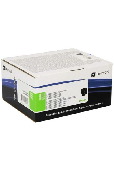 Lexmark (cs720) 74c50c0 Mavi Orjinal Toner ürün görseli 1