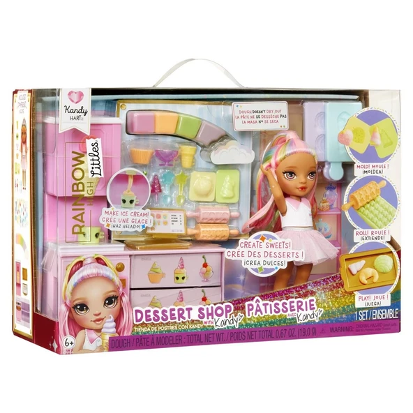 Rainbow High Littles Kandy nin Tatlı Dükkanı Seti - Resim 6