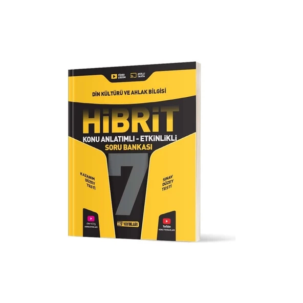 Hız/7.Sınıf Hibrit Din Kültürü Soru Bankası ürün görseli 1