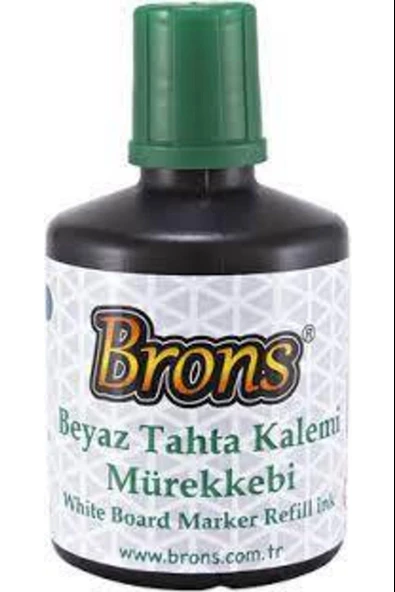 Brons Tahta Kalem Mürekkebi 100 CC Yeşil BR-355 ürün görseli 1
