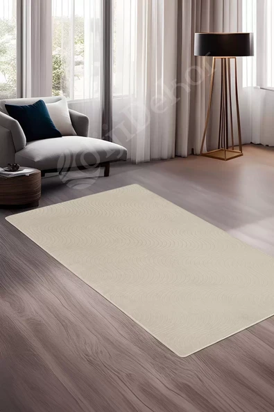 Halı Cool Krem Sahra Kaymaz Yıkanabilir Kaymaz Yolluk Kilim Salon Halısı Modelleri ürün görseli 1