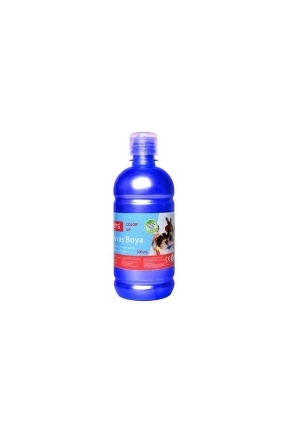 Lets Guaj Boya 500 ML Plastik Mavi Guaj Boya ürün görseli 1