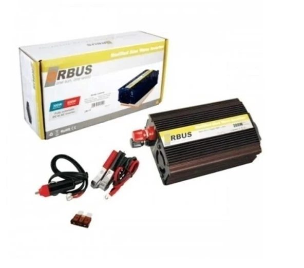 Orbus 300 W- 600 Watt 12v-220v Çevirici İnverter İnvertör ürün görseli 1