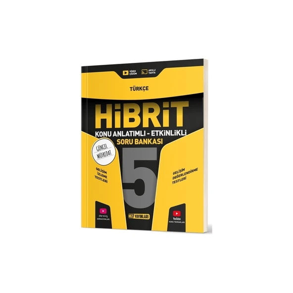 Hız/5.Sınıf Hibrit Türkçe Soru Bankası ürün görseli 1