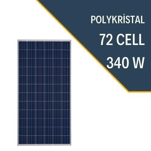 340W POLYKRISTAL GÜNEŞ PANELİ ürün görseli 1