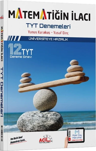 TYT Matematiğin İlacı Matematik Denemeleri Acil Yayınları ürün görseli 1