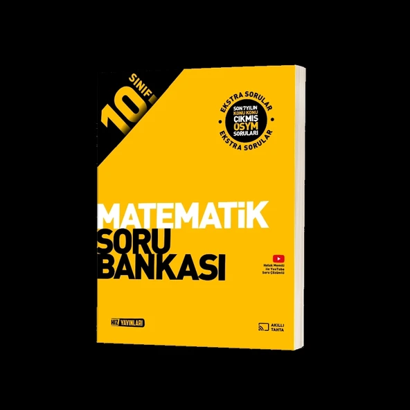 Hız Yayınları 10. Sınıf Matematik Soru Bankası Yeni ürün görseli 1