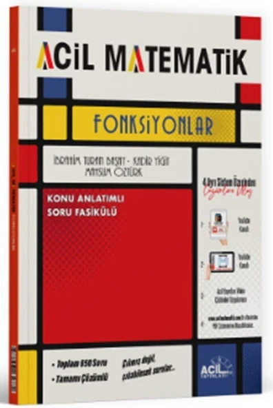 TYT Matematik Fonksiyonlar Acil Yayınları ürün görseli 1