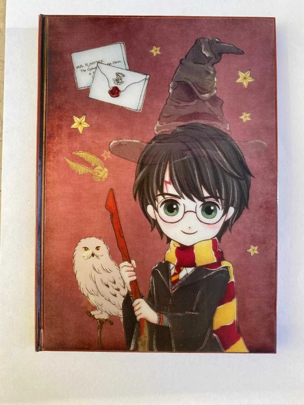 Harry Potter Kalemli Günlük Seti - Resim 2