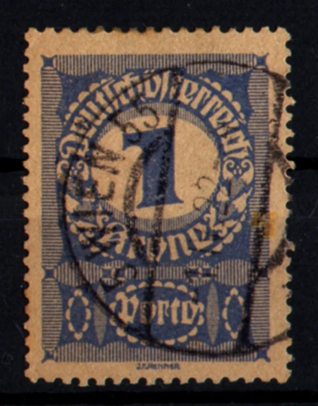 EABİ-Avusturya 1920 Taxe Pulları 1 Kr (ws1337) ürün görseli 1