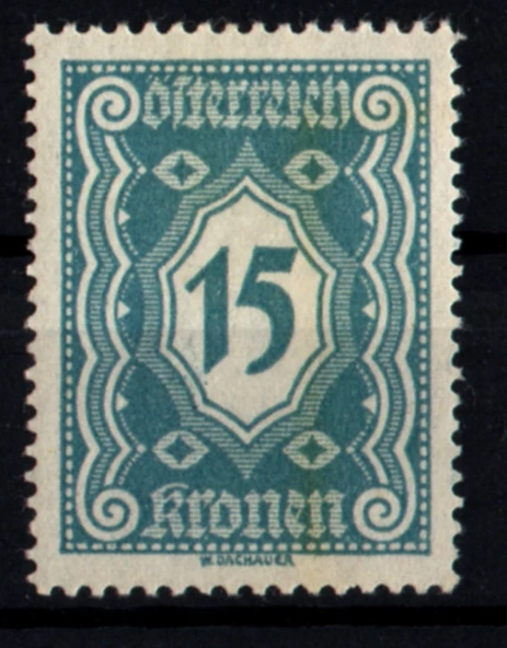 EABİ-Avusturya 1922 Taxe Pulları 15 Kr (ws1339) ürün görseli 1