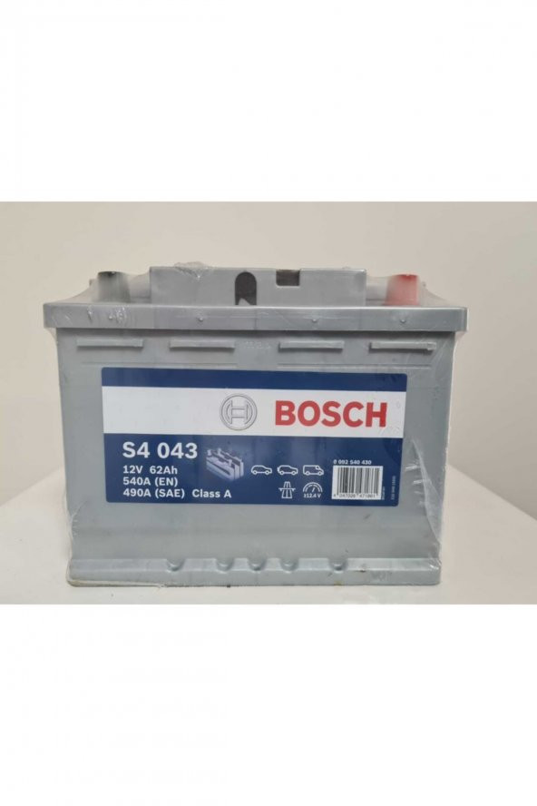 12V 62 AMPER 540A EN BOSCH AKÜ  Ü.T TEMMUZ    2025 ürün görseli 1