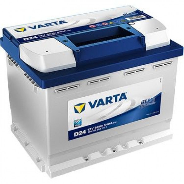 Varta Blue Dynamic D24 12 V 60 Ah 540 CCA Akü Ü.T KASIM  2025 ürün görseli 1
