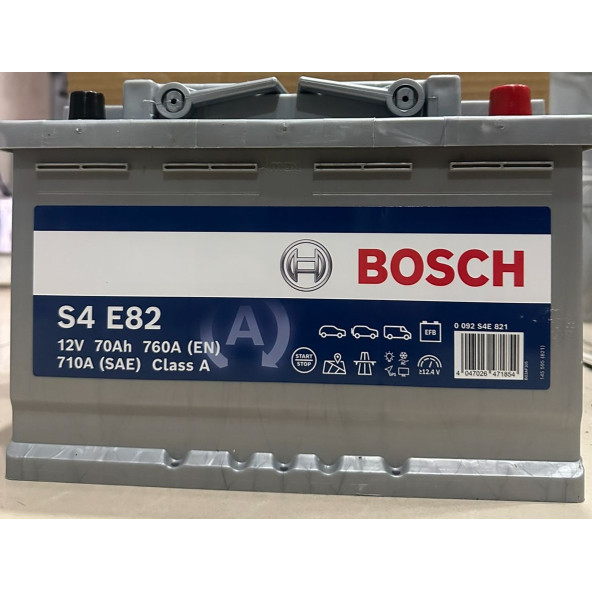 12V 70 AMPER 760AEN BOSCH AKÜ EFB START STOP AKÜ  Ü.T    2026 ürün görseli 1