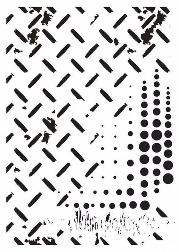 MIX MEDİA STENCIL MA SERİSİ MA79 21X29 ürün görseli 1