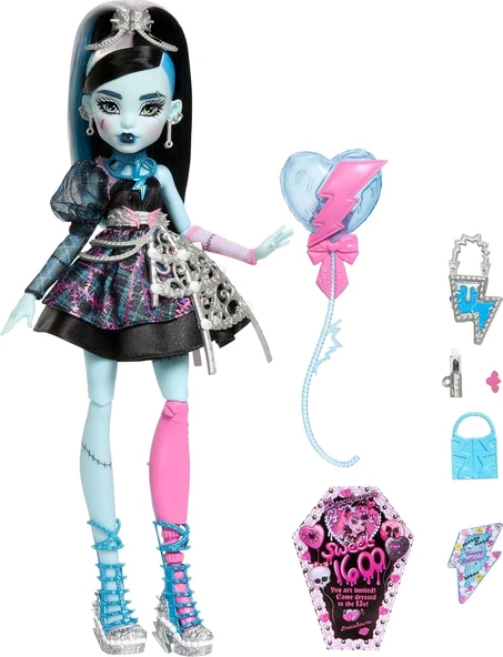 Monster Hi̇gh Havalı Doğum Günü Seri̇si̇ Frankiestein JBG75 ürün görseli 1