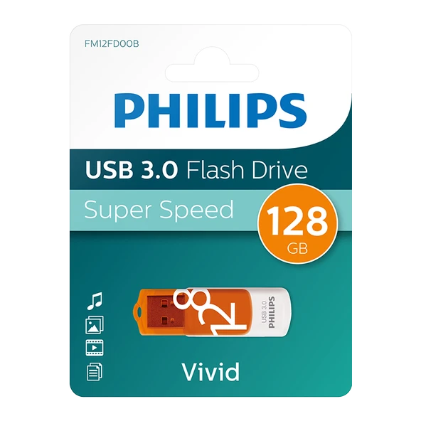 PHILIPS 128GB USB 3.0 100/150MB/S FM12FD00B/00 ürün görseli 1