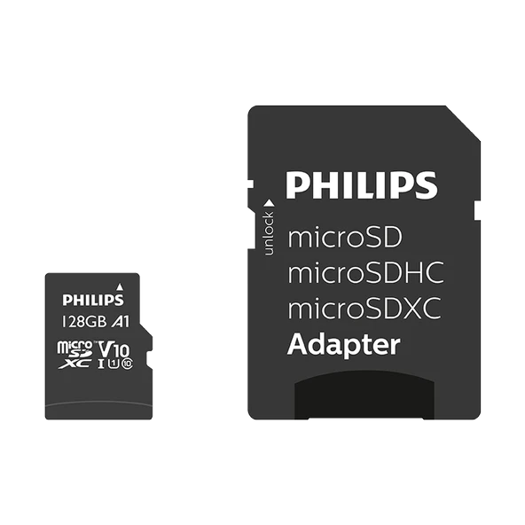 PHILIPS 128GB MICRO SDXC 80 MB/S C10 FM12MP45B/00 - Resim 2