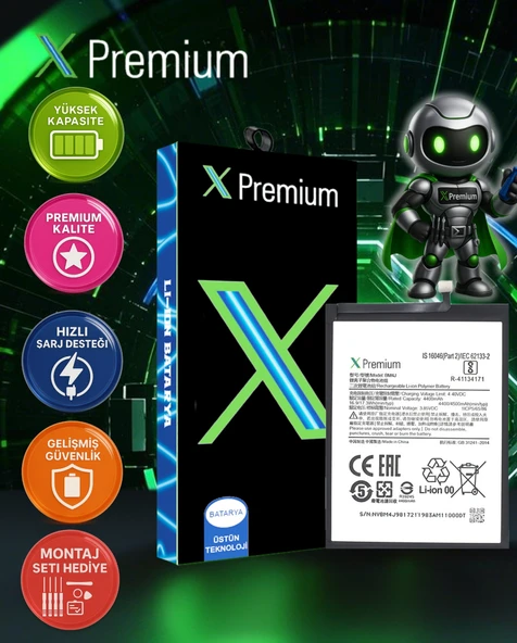 Xiaomi Redmi Note 8 Pro BM4J Batarya Xpremium Pil Süper Yüksek Kalite 4500 mAh ürün görseli 1