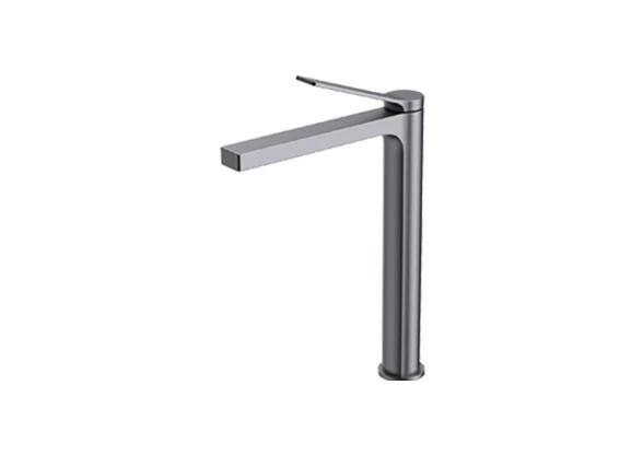 CREAVİT Ritmo Uzun Lavabo Armatürü Metalik Gri  RT6500GR ürün görseli 1