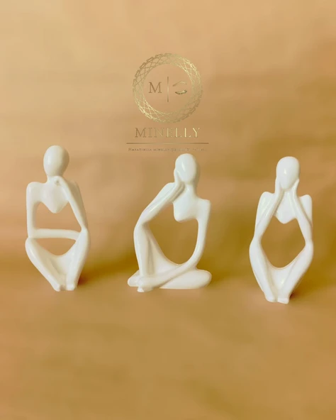 Minelly Abstract Trio Set ürün görseli 1