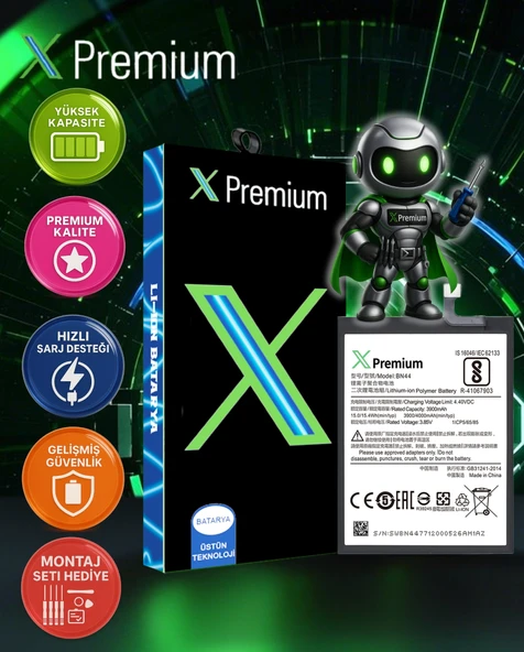 Xiaomi Redmi 5 Plus BN44 Batarya Xpremium Pil Süper Yüksek Kalite 3900 mAh ürün görseli 1
