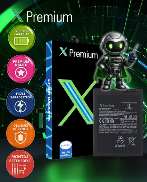 Xiaomi Redmi Note 10 5G / Poco M3 Pro 5G BN5A Batarya Xpremium Pil Süper Yüksek Kalite 5000 mAh ürün görseli 1