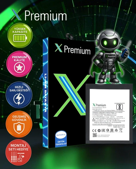 Xiaomi Redmi Go BN3A Batarya Xpremium Pil Süper Yüksek Kalite 3000 mAh ürün görseli 1
