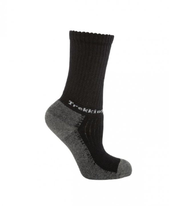 Thermoform Trekking Çocuk Çorap Siyah - Resim 4