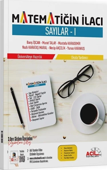 Matematiğin İlacı TYT Acil Matematik Sayılar 1 Acil Yayınları ürün görseli 1