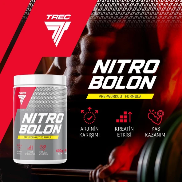Trec Nitrobolon Pre-Workout 600 gr - Resim 3