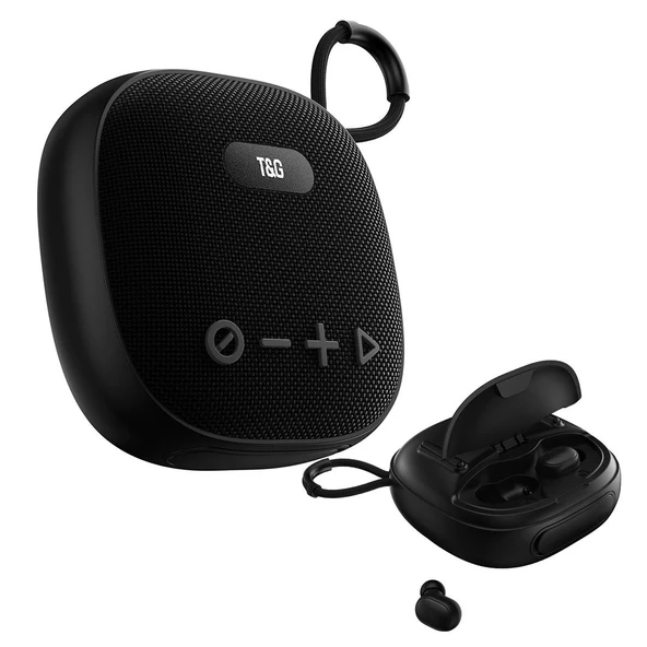 TG TG813 Taşınabilir USB-SD-FM-Bluetooth Destekli Wireless Ses Bombası Hoparlör ürün görseli 1