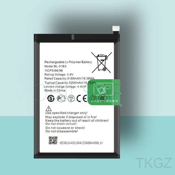 Tkgz - İnfinix HOT 8İ  - BL-51BX - Batarya Pil Orijinal Sıfır ürün görseli 1