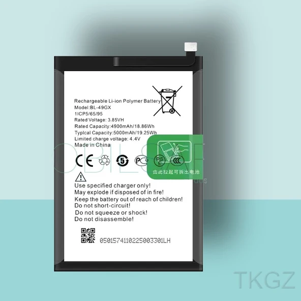 Tkgz - İnfinix NOTE 7 - BL-49GX - Batarya Pil Orijinal Sıfır ürün görseli 1