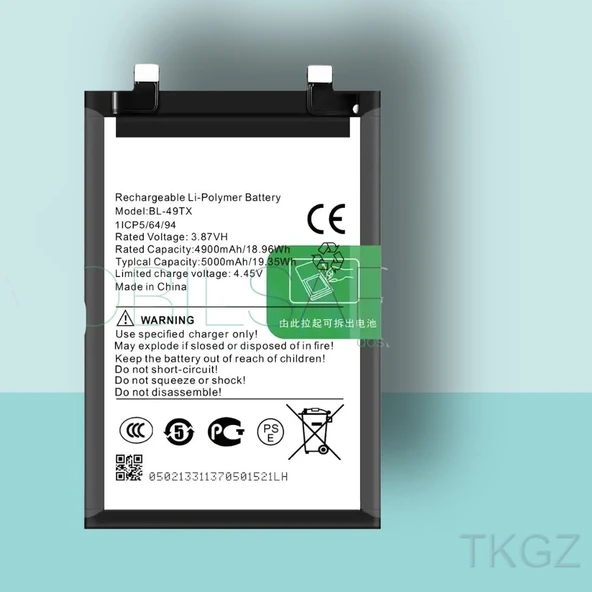Tkgz - İnfinix NOTE 30 ÇİFT FİLİM - BL-49TX - Batarya Pil Orijinal Sıfır ürün görseli 1